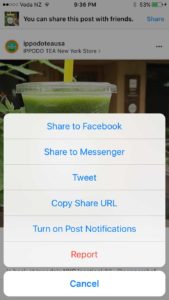 instagram notifications iphone select data